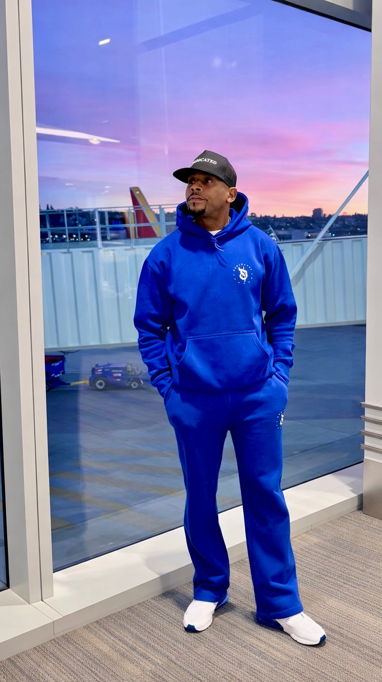 The Royal Blue In Motion Jogger Set