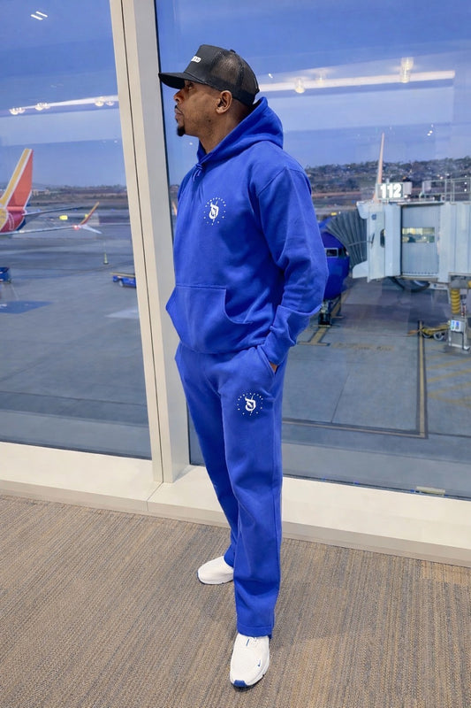 The Royal Blue In Motion Jogger Set