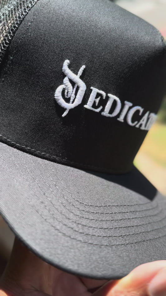 "Dedicated" Puff Embroidery Snapback